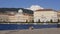 Panoramic view of the Rive of Trieste, stone promenade along the harbor of the city.