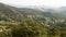 Panoramic view from the road to Casares