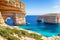 a panoramic view of the rocky island of Malta.