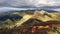 Panoramic view from Rohac peak on Western Tatra mountains or Rohace panorama