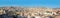 Panoramic view of the rooftops of the Fez medina. Fez, Morocco.