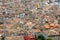 Panoramic view on the rooftops in Porec