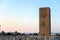 panoramic view of royal palace rabat city capital morocco, photo as background