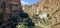 Panoramic view of Saint George Monastery, Jerusalem