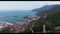 Panoramic view of Salerno, Italy,