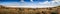 Panoramic view on the salt Lake hart, Woomera, South Australia, Australia