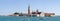 Panoramic view of San Giorgio island and San Marco Basin, Venice - Italy