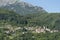 Panoramic view of San Romano in Garfagnana, Tuscany