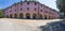 Panoramic view of Sanctuary of Nostra Signora di Soviore, La Spezia province, near Monterosso in 5 terre, Italy.