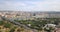 Panoramic view of Sava river and Belgrade Waterfront towers