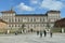 Panoramic view of Savoy Royal palace in Castle square Turin Italy