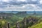 panoramic view of saxon switzerland, germany