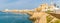 Panoramic view at the seafront of Cadiz - Spain