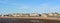 Panoramic view seafront Morecambe, Lancashire