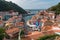 Panoramic view of the seaside village of Cudillero Asturias, northern Spain