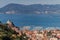 Panoramic view of the seaside village of Tellaro. Lerici. Italy