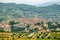 Panoramic view of Seggiano, in Tuscany