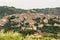 Panoramic view of Seggiano, in Tuscany