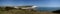 Panoramic view. Seven Sisters. South Downs National Park. England. UK
