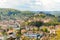 Panoramic view Sighisoara, medieval town of Transylvania, Romania, Europe