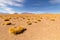Panoramic view of  Siloli Desert, in Bolivia