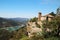 Panoramic view of Siurana village, Spain