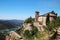 Panoramic view of Siurana village, Spain