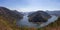 Panoramic view of Skadar Lake, Montenegro