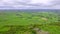 Panoramic view from Slemish Mountain, County Antrim, Northern Ireland, UK