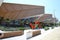 Panoramic  view of the Slovenia Pavilion at EXPO Milano 2015.