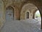 Panoramic view of the small town of Castel San Vincenzo, historic center