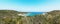 Panoramic view of Spiaggia del Principe