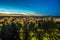 Panoramic View Spokane Washington Downtown City Skyline