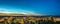 Panoramic View Spokane Washington Downtown City Skyline