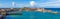 Panoramic view of St Ives, Cornwall, England