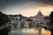 Panoramic view of St. Peter\'s Basilica and the Vatican City