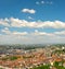 Panoramic view of Stuttgart city, Germany