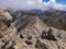 Panoramic view from the summit of Monte Corvo in Abruzzo