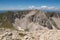 Panoramic view of the summit of Pizzo del Diavolo, Monte Redentore in the Marche region