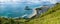 Panoramic view from summit walks of Mt Maunganui