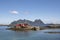 Panoramic view at Svolvaer in the Lofoten