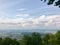 Panoramic view of the Swabian Alb the smaller Alps