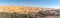 Panoramic view of Taghit, Bechar in Algeria Sahara desert.