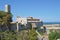 Panoramic view of Tarquinia. Lazio. Italy.