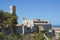 Panoramic view of Tarquinia. Lazio. Italy.