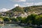 Panoramic view of Tbilisi. View of Kura river and Narikala fortress