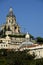 Panoramic view of the Temple Christ the King in Messina, Sicily