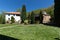 Panoramic view of Temski monastery St. George, Pirot, Republic of Serbia