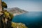 Panoramic view of the Terrazza dell\' Infinito Ravello in Italy