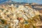 Panoramic view of Thira town